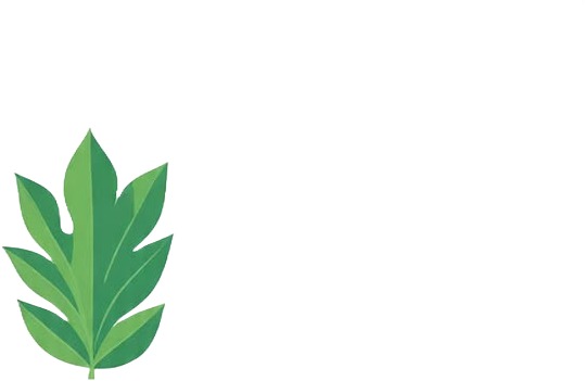 a green leaf with the words the green leaf.jpg